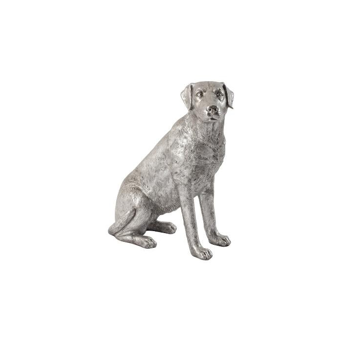 Labrador Dog-Phillips Collection-PHIL-PH67116-DecorSilver Leaf-Sitting-1-France and Son