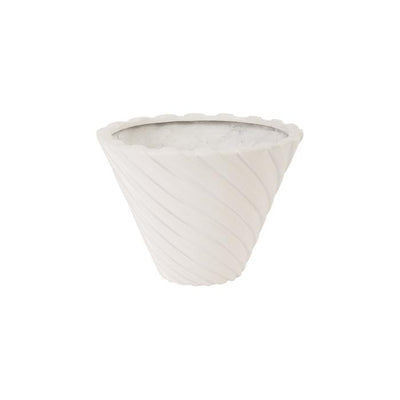 Turbo Planter-Phillips Collection-PHIL-PH67841-DecorGel Coat White-I-4-France and Son