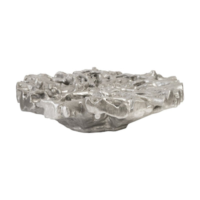 Root Cast Coffee Table Antique Silver Leaf-Phillips Collection-PHIL-PH79106-Coffee Tables-1-France and Son