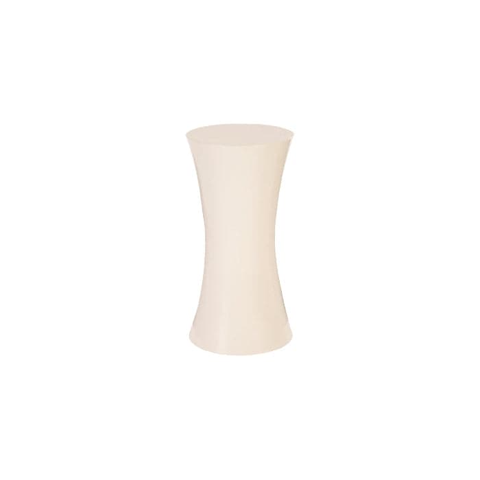 Ave Pedestal - Gel Coat White-Phillips Collection-PHIL-PH80614-Side Tables12"-1-France and Son