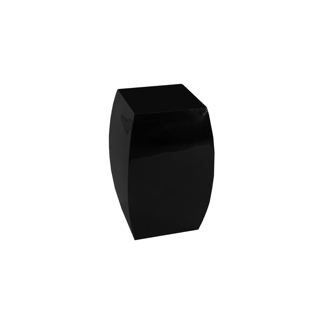 Taba Side Table - Gel Coat Black-Phillips Collection-PHIL-PH80619-Side Tables-1-France and Son