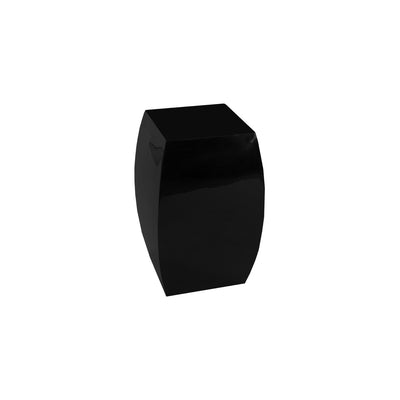 Taba Side Table - Gel Coat Black-Phillips Collection-PHIL-PH80619-Side Tables-1-France and Son