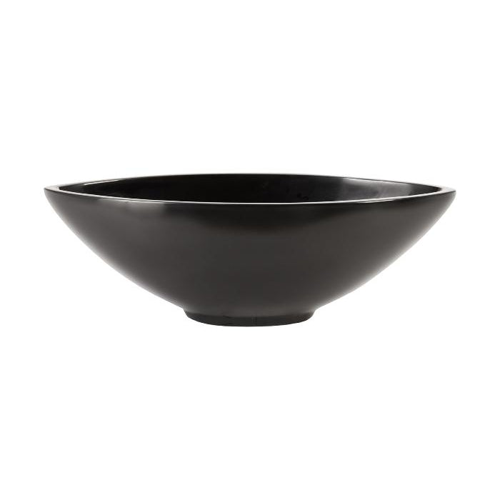Mata Bowl-Phillips Collection-PHIL-PH80641-DecorSmall I-Gel Coat Black-10-France and Son