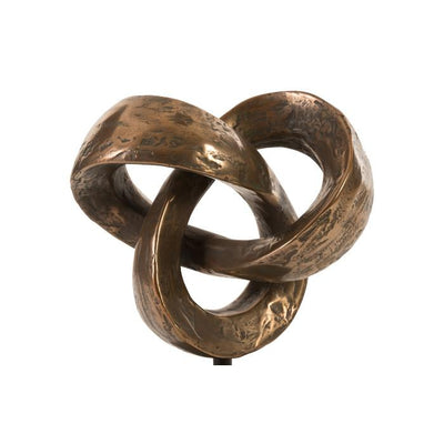 Trifoil Table Sculpture-Phillips Collection-PHIL-PH80670-DecorBronze-6-France and Son