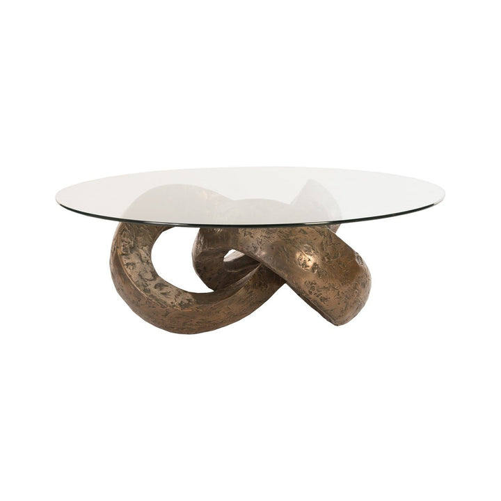 Trifoil Coffee Table-Phillips Collection-PHIL-PH80677-Coffee TablesLiquid Silver-7-France and Son