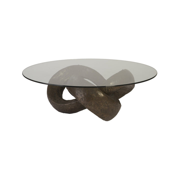 Trifoil Coffee Table-Phillips Collection-PHIL-PH80673-Coffee TablesBronze-6-France and Son