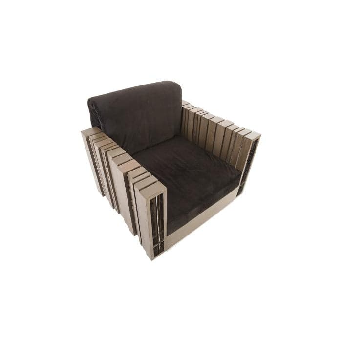 Barcode Club Chair-Phillips Collection-PHIL-PH75341-Lounge Chairs-5-France and Son