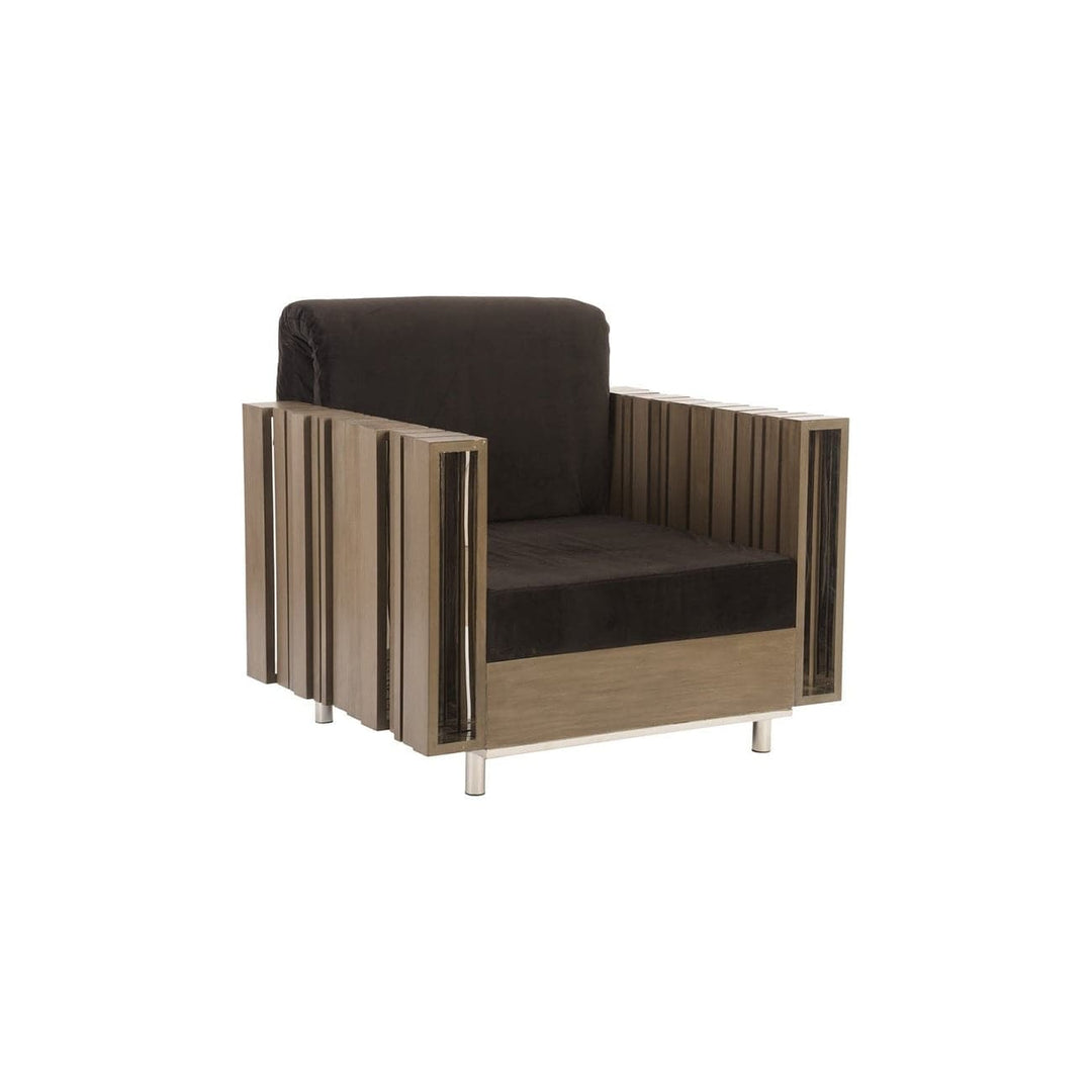 Barcode Club Chair-Phillips Collection-PHIL-PH75341-Lounge Chairs-3-France and Son