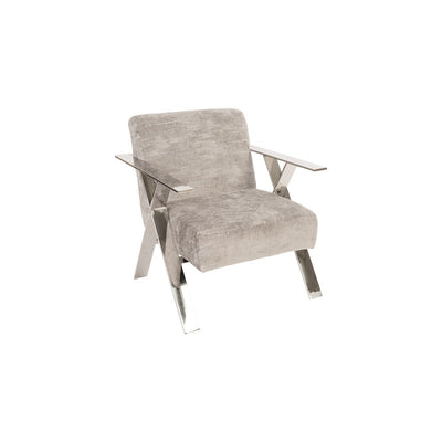 Allure Club Chair - Diva Grey-Phillips Collection-PHIL-PH81456-Lounge Chairs-1-France and Son