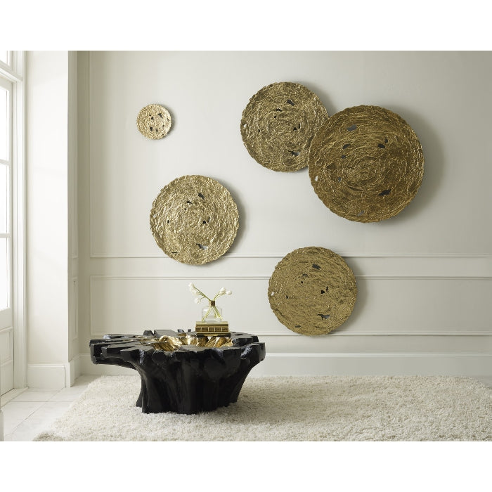 Molten Gold Wall Disc-Phillips Collection-PHIL-PH83686-Wall ArtSmall-4-France and Son