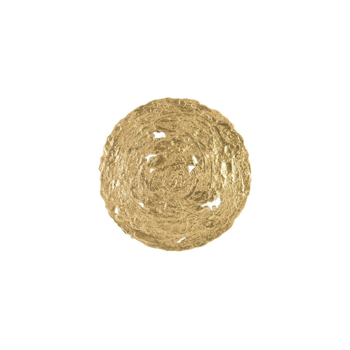 Molten Gold Wall Disc-Phillips Collection-PHIL-PH83140-Wall ArtMedium-2-France and Son
