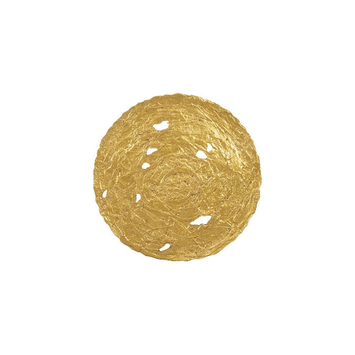 Molten Gold Wall Disc-Phillips Collection-PHIL-PH83688-Wall ArtLarge-3-France and Son