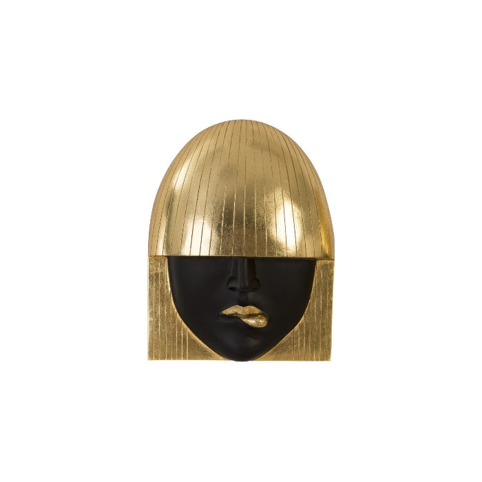 Fashion Faces Small Black and Gold Wall Art Set-Phillips Collection-PHIL-PH90450-Wall Art-5-France and Son