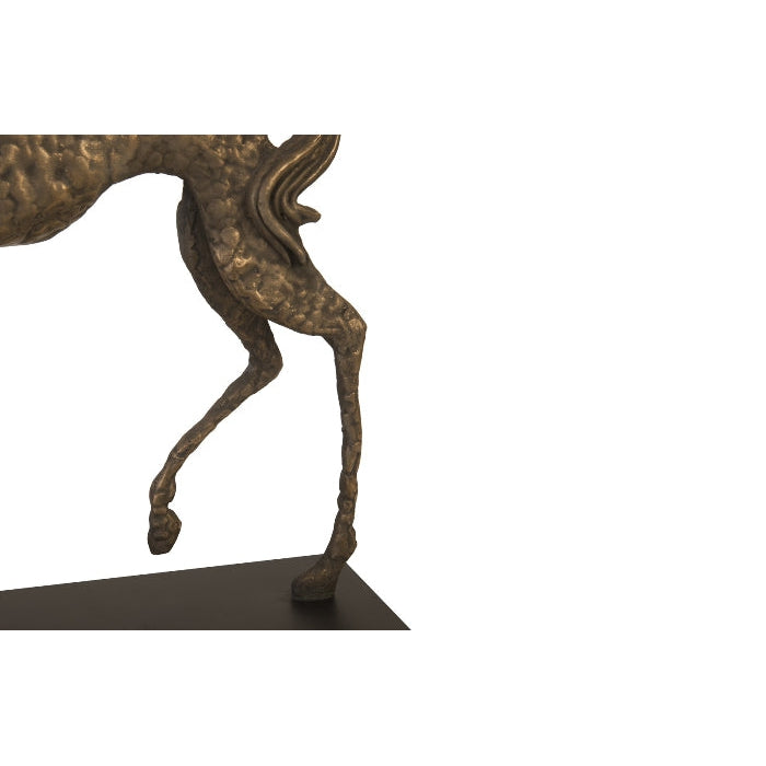 Prancing Horse Sculpture-Phillips Collection-PHIL-PH94512-DecorBronze-6-France and Son