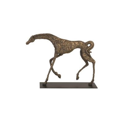 Prancing Horse Sculpture-Phillips Collection-PHIL-PH94512-DecorBronze-1-France and Son