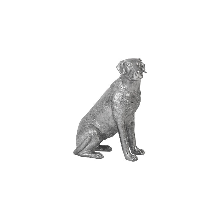 Labrador Dog-Phillips Collection-PHIL-PH95581-DecorLiquid Silver-Sitting-8-France and Son