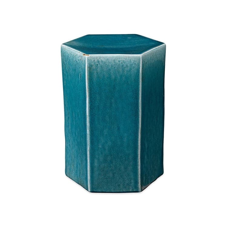 Porto Side Table Large-Jamie Young-JAMIEYO-20PORT-LGAZ-Side TablesBlue-1-France and Son