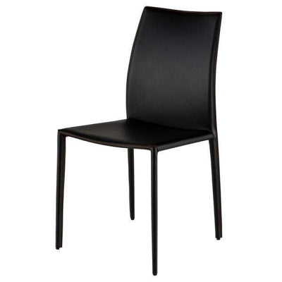 Sienna Dining Chair-Nuevo-NUEVO-HGGA283-Dining ChairsBlack-1-France and Son