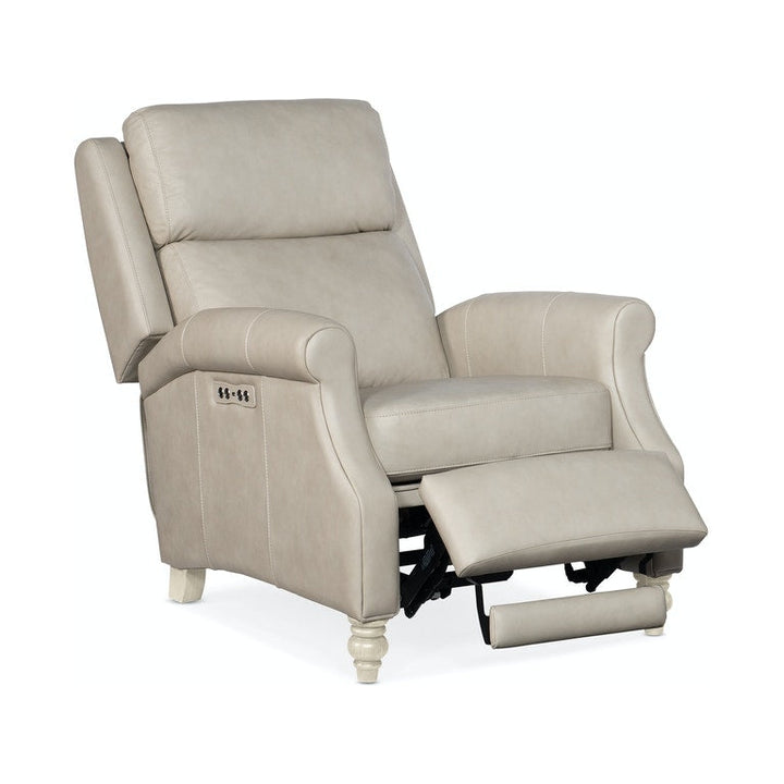 Hurley Power Recliner with Power Headrest-Hooker-HOOKER-RC100-PH-033-Lounge ChairsGrey-8-France and Son