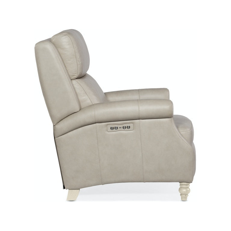 Hurley Power Recliner with Power Headrest-Hooker-HOOKER-RC100-PH-033-Lounge ChairsGrey-10-France and Son