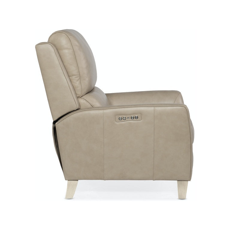 Dunes Power Recliner with Power Headrest-Hooker-HOOKER-RC101-PH-009-Lounge ChairsCream-6-France and Son
