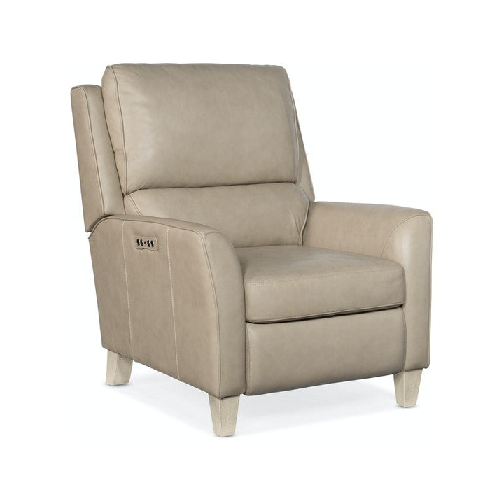 Dunes Power Recliner with Power Headrest-Hooker-HOOKER-RC101-PH-009-Lounge ChairsCream-1-France and Son