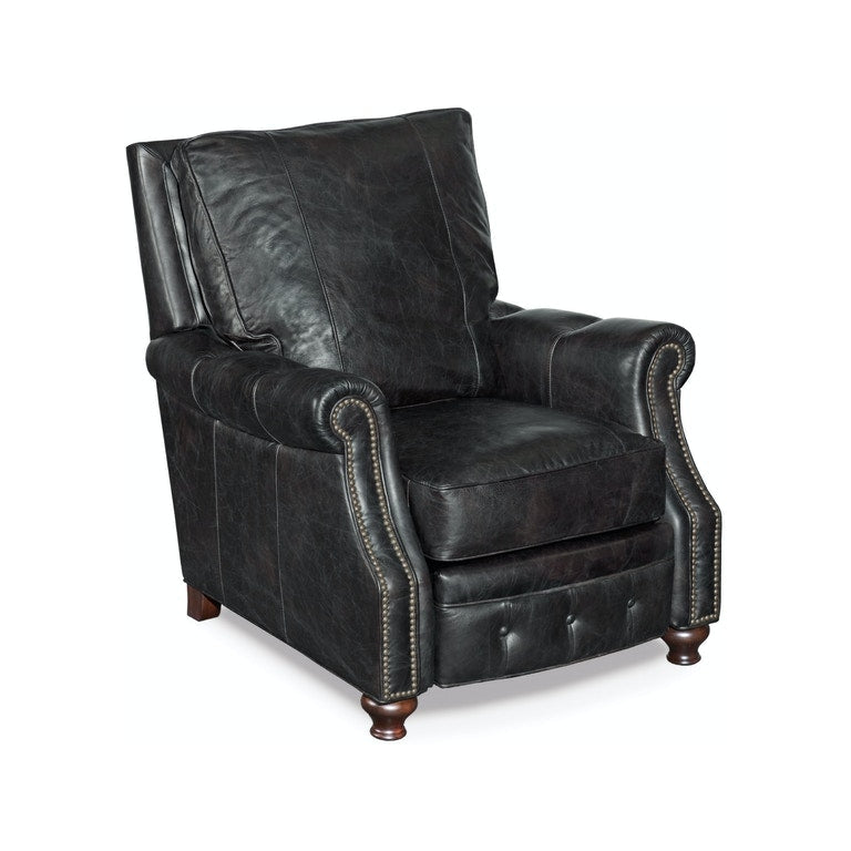 Winslow Recliner Chair-Hooker-HOOKER-RC150-099-Lounge ChairsBlack-1-France and Son