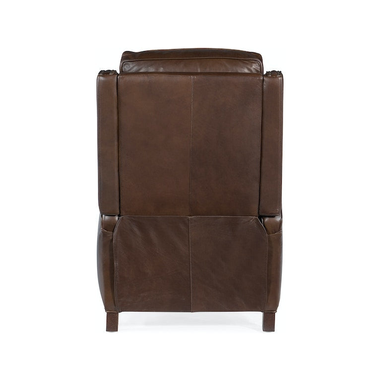 Rylea Manual Push Back Recliner-Hooker-HOOKER-RC216-PB-086-Lounge ChairsLight Brown-4-France and Son