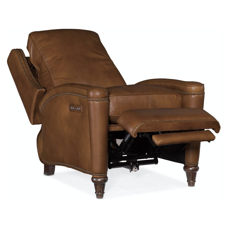 Rylea PWR Recliner w/ PWR Headrest-Hooker-HOOKER-RC216-PH-088-Lounge ChairsDark Brown-6-France and Son