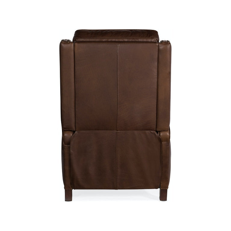 Rylea PWR Recliner w/ PWR Headrest-Hooker-HOOKER-RC216-PH-088-Lounge ChairsDark Brown-3-France and Son