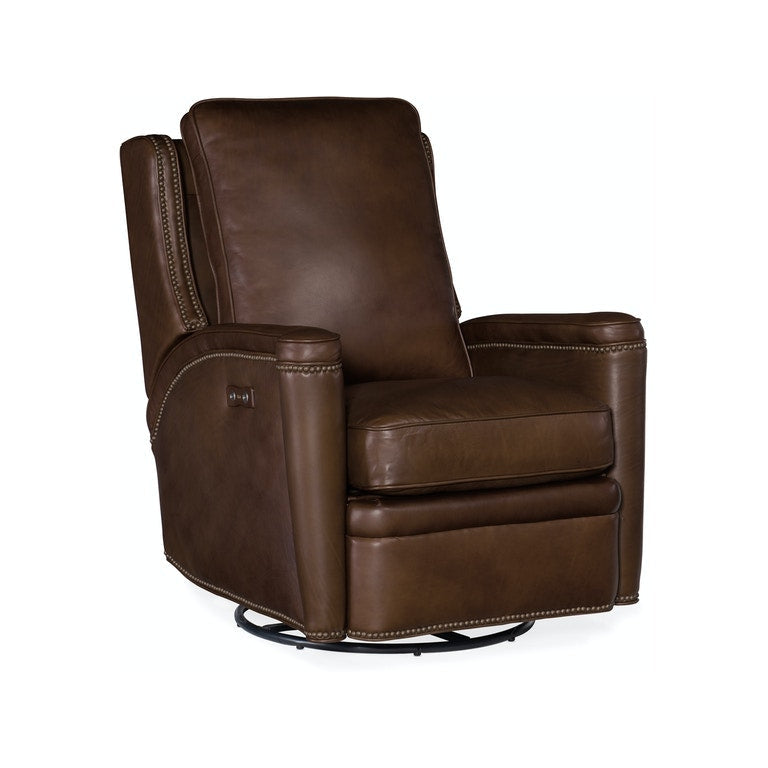 Rylea PWR Swivel Glider Recliner-Hooker-HOOKER-RC216-PSWGL-088-Lounge Chairs-1-France and Son
