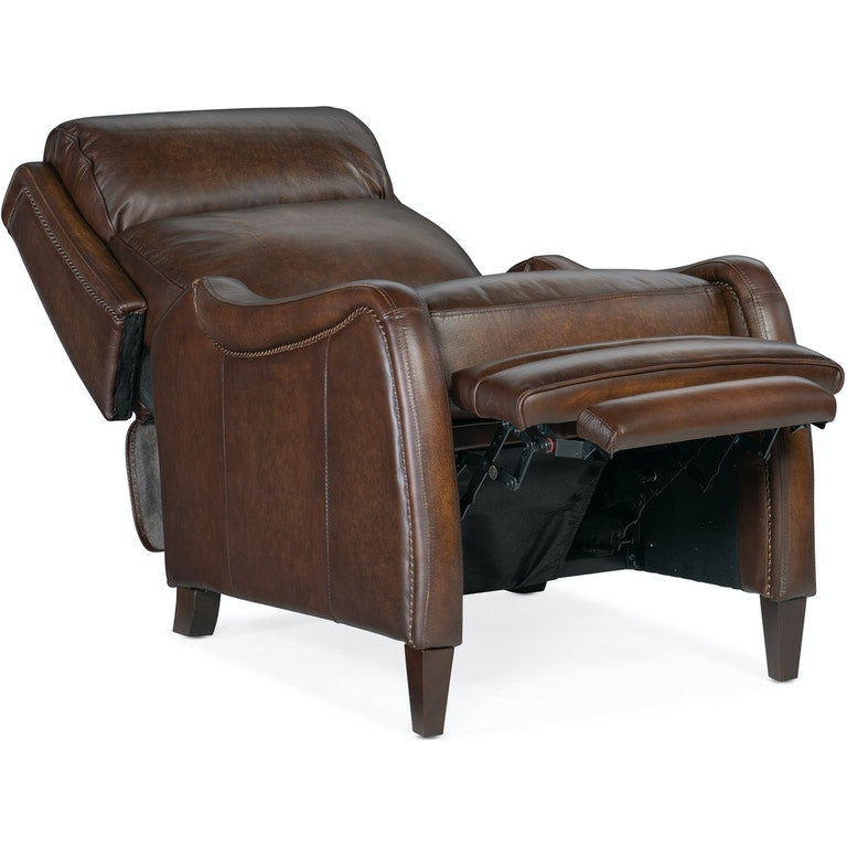 Stark Manual Push Back Recliner-Hooker-HOOKER-RC234-PB-087-Lounge ChairsBrown-3-France and Son