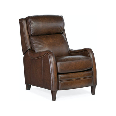 Stark Manual Push Back Recliner-Hooker-HOOKER-RC234-PB-087-Lounge ChairsBrown-1-France and Son