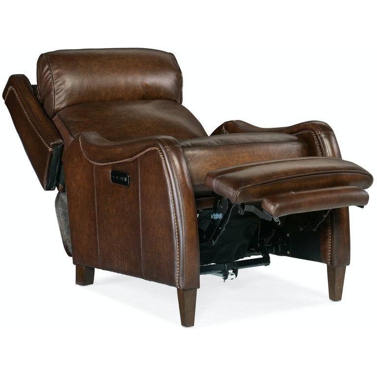Stark PWR Recliner w/ PWR Headrest-Hooker-HOOKER-RC234-PH-087-Lounge ChairsBrown-3-France and Son