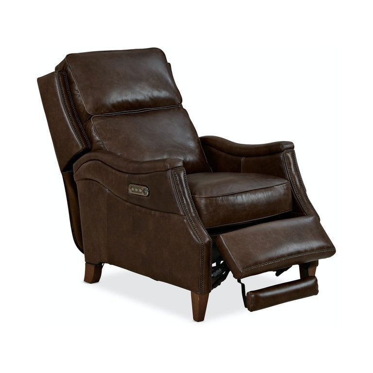 Weir PWR Recliner w/PWR Headrest/Lumbar-Hooker-HOOKER-RC238-PHL-088-Lounge Chairs-3-France and Son