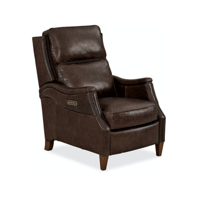 Weir PWR Recliner w/PWR Headrest/Lumbar-Hooker-HOOKER-RC238-PHL-088-Lounge Chairs-1-France and Son