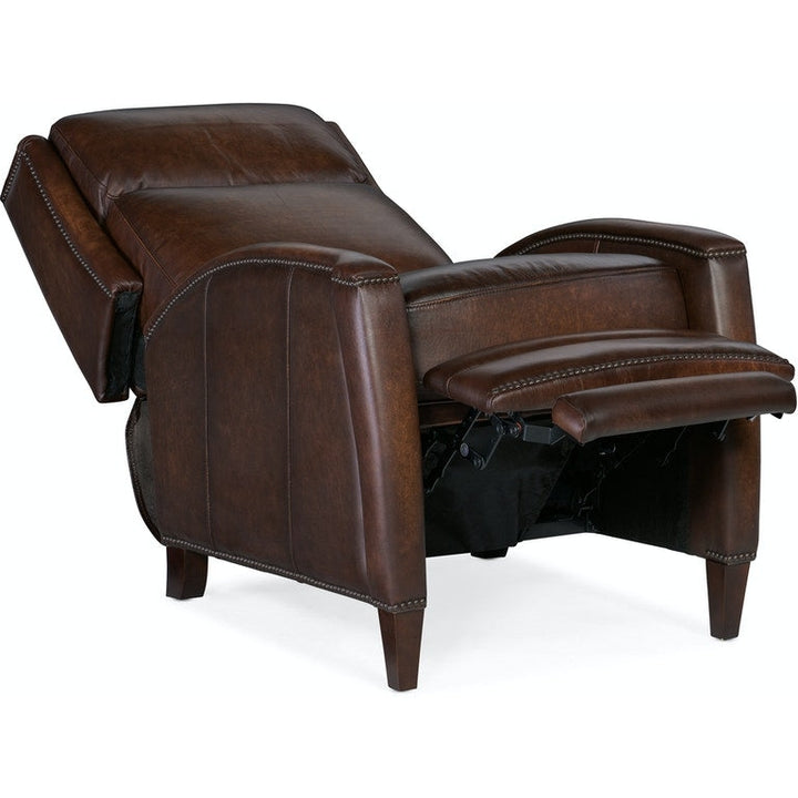 Declan Manual Push Back Recliner-Hooker-HOOKER-RC251-PB-089-Lounge ChairsBlack-4-France and Son