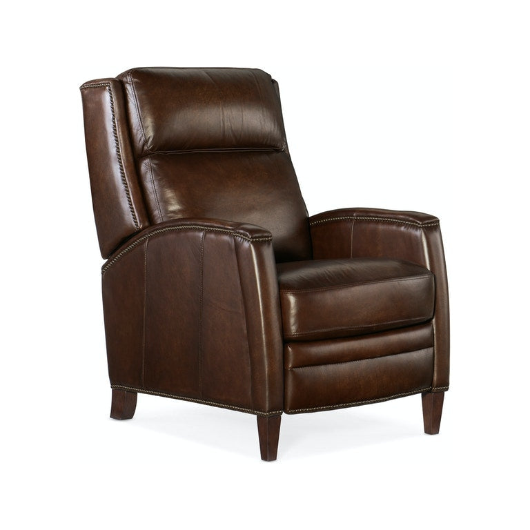 Declan Manual Push Back Recliner-Hooker-HOOKER-RC251-PB-087-Lounge ChairsBrown-2-France and Son