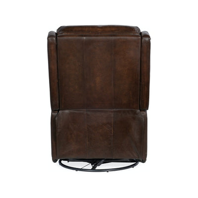 Declan PWR Swivel Glider Recliner-Hooker-HOOKER-RC251-PSWGL-087-Lounge ChairsBrown-3-France and Son