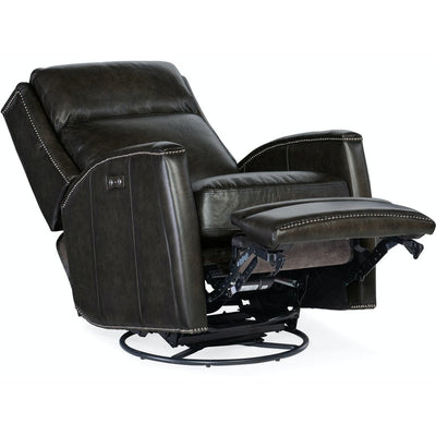Declan PWR Swivel Glider Recliner-Hooker-HOOKER-RC251-PSWGL-087-Lounge ChairsBrown-6-France and Son