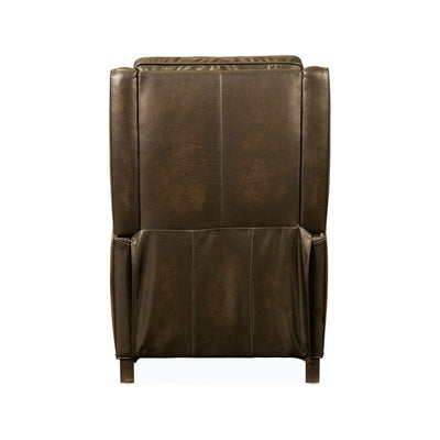 Kerley Manual Push Back Recliner-Hooker-HOOKER-RC260-PB-086-Lounge ChairsDark Brown walnut-3-France and Son