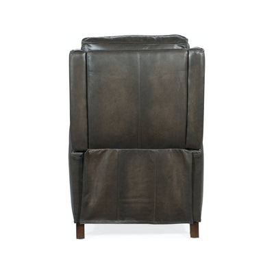 Kerley Manual Push Back Recliner-Hooker-HOOKER-RC260-PB-086-Lounge ChairsDark Brown walnut-4-France and Son