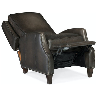 Kerley Manual Push Back Recliner-Hooker-HOOKER-RC260-PB-086-Lounge ChairsDark Brown walnut-6-France and Son