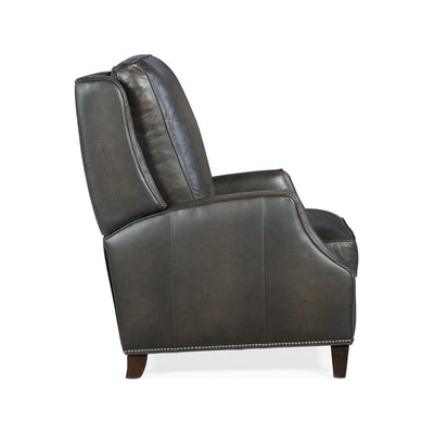 Kerley Manual Push Back Recliner-Hooker-HOOKER-RC260-PB-086-Lounge ChairsDark Brown walnut-10-France and Son
