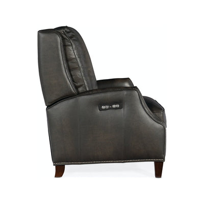 Kerley Power Recliner w/ Power Headrest-Hooker-HOOKER-RC260-PH-086-Lounge ChairsBrown-10-France and Son