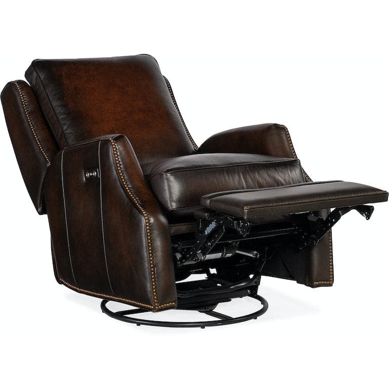 Kerley PWR Swivel Glider Recliner-Hooker-HOOKER-RC260-PSWGL-095-Lounge ChairsSarzana Castle-5-France and Son