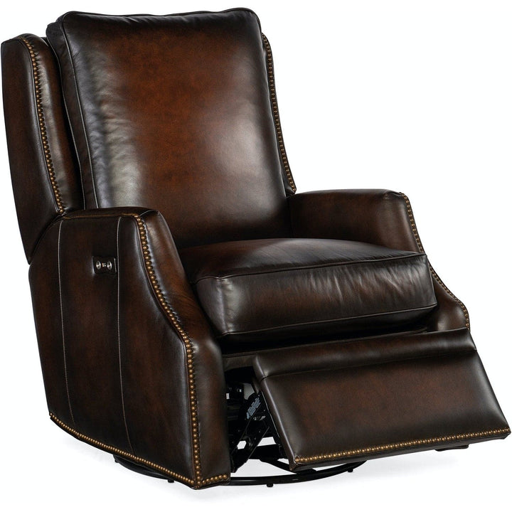 Kerley PWR Swivel Glider Recliner-Hooker-HOOKER-RC260-PSWGL-095-Lounge ChairsSarzana Castle-8-France and Son