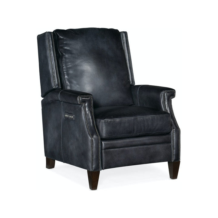 Collin PWR Recliner w/ PWR Headrest-Hooker-HOOKER-RC379-PH-048-Lounge ChairsBlack-2-France and Son