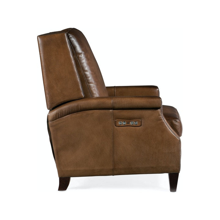 Collin PWR Recliner w/ PWR Headrest-Hooker-HOOKER-RC379-PH-083-Lounge ChairsBrown-6-France and Son