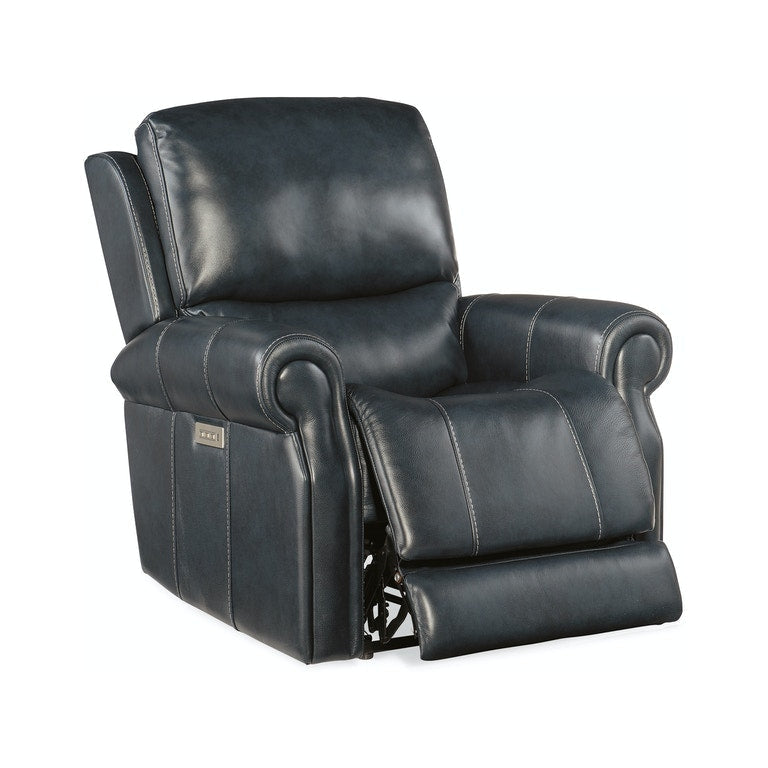 Eisley Power Recliner with Power Headrest and Lumbar-Hooker-HOOKER-RC602-PHZL-089-Lounge ChairsMaddison Walnut-8-France and Son